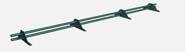 BIMcomponents.com — Снегозадержатель СЗТ h145x3000
